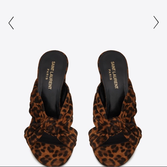 Saint Laurent Bianca Mules - Picture 2 of 3